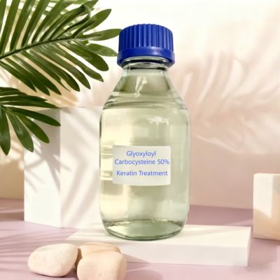 গ্লাইঅক্সিলয়েল কার্বোসিস্টাইন 50% হলুদ থেকে হালকা অ্যাম্বার CAS 1268868-51-4 কেরাটিন ট্রিটমেন্ট