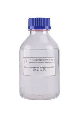 PH 6.8-7.4 পরিষ্কার Monoethanolamine Thioglycolate দ্রবণীয় পানিতে দ্রবণীয় CAS নং 126-97-6