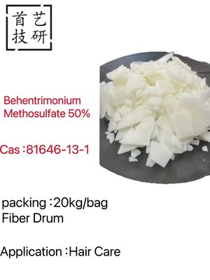 বেহেন্ট্রিমোনিয়াম মেথোসুলফেট 50% (C26H57NO4S) পানিতে দ্রবণীয় স্থিতিশীল ক্যাটিওনিক কন্ডিশনার
