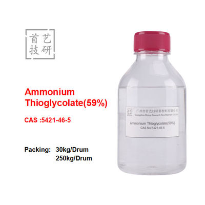 অ্যামোনিয়াম থিওগ্লাইকোলেট 59% পারম বর্ণহীন তরল সান্দ্রতা 30-50 Cps